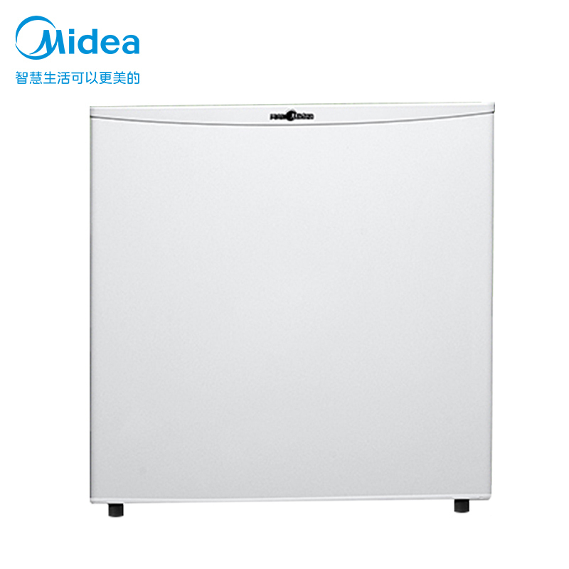 美的(Midea)45升单门迷你小冰箱灵巧小型节能冷藏家用租房宿舍办公室冰箱 BC-45M 白色高清大图