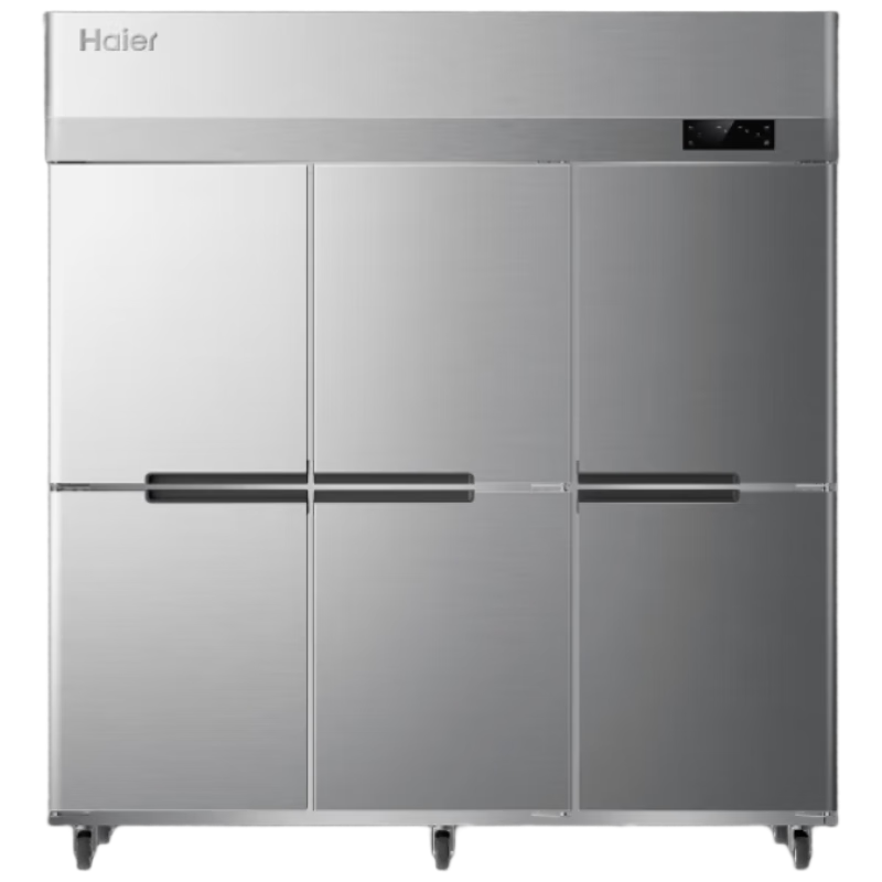 海尔(Haier) SL-1500C3D3H 1500升 厨房冰柜保鲜工作台不锈钢材质 六门上冷藏下冷冻 商用冰箱