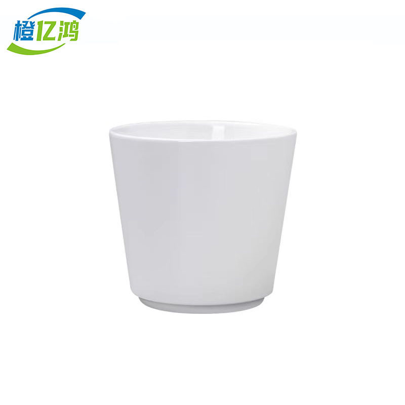 橙亿鸿 包厢餐具纯白骨瓷水杯 200ml/个