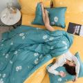 四件套全棉纯棉套件小碎花床单被套小清新少女心床上用品三件套4_4