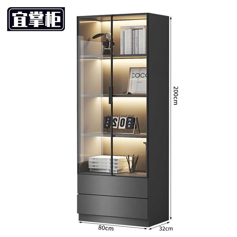 宜掌柜 单门 书柜高清大图