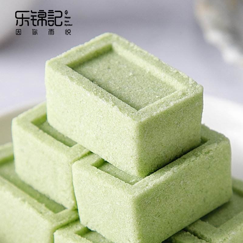 [企业定制]新品 乐锦记 糕点点心 800g绿豆糕 绿豆原味味 袋装 传统糕点心糕类休闲零食小吃