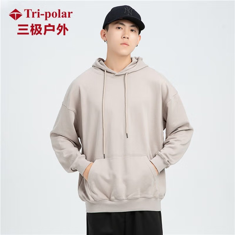 三极 TP6204 男女同款连帽卫衣