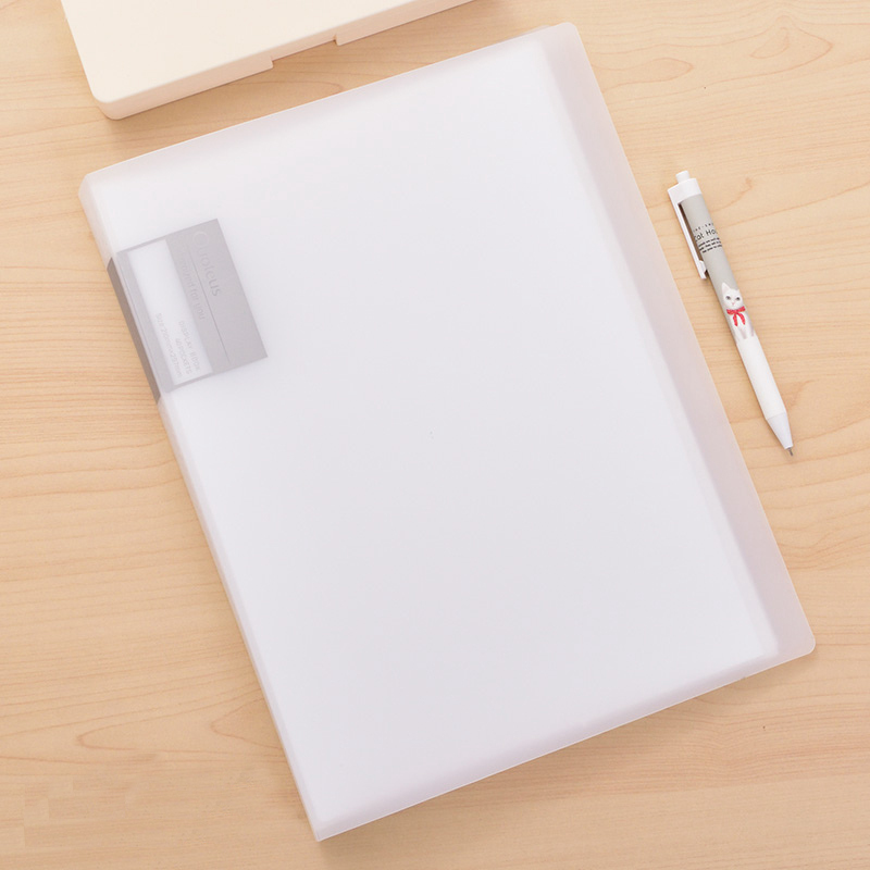 得力deli7255530页资料册文件夹插页袋a4多层分页透明卷子夹活页办公