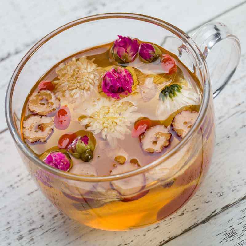 澜花语 枸杞红枣姜糖八宝茶组合茶 30袋/箱