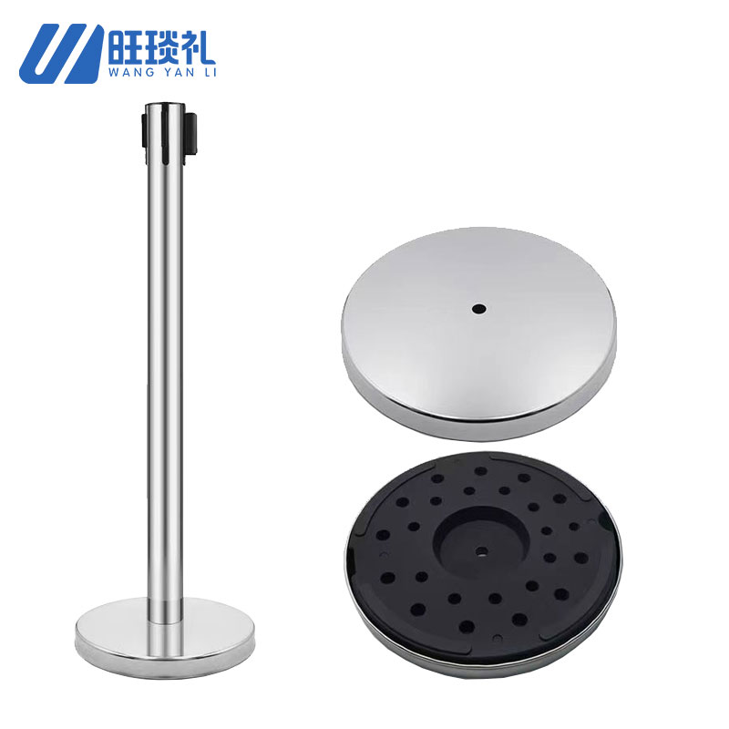 旺琰礼 不锈钢警示带围栏 5米 单根/根高清大图