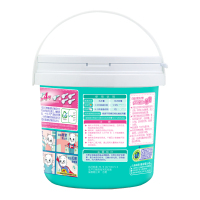 白猫新浓缩洗衣粉(丹麦进口生物酵素)900*12(新桶型) 亮白亮彩低泡易漂手洗机洗低温速溶