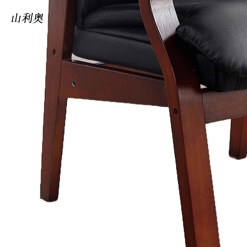山利奥 办公椅 橡木扶手(803#)/把高清大图