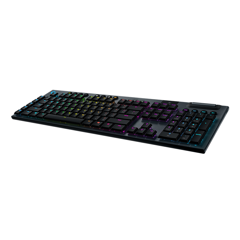 罗技(Logitech) G913 无线 RGB 机械游戏键盘矮轴 GL-T轴类茶轴手感赛博朋克2077英雄联盟吃鸡键盘高清大图
