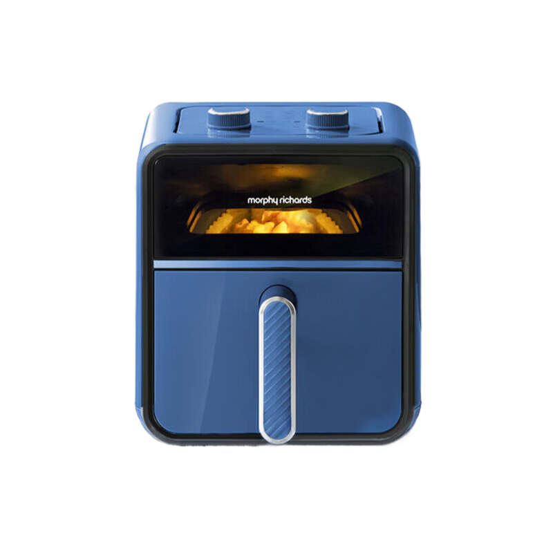 摩飞机械款空气炸锅MR8103轻奢蓝