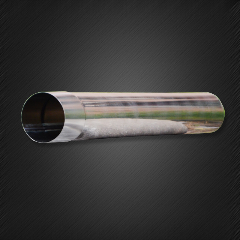 帮客材配 安居士 燃气热水器201不锈钢烟管 φ60*500mm 整件销售 110根一件 银色