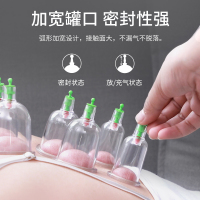 富林(FOLEE) 拔罐器(器械)B001A-24 真空拔罐器 家用抽气式套装气罐玻璃美容院专用拔火罐拨罐祛湿磁疗便携式