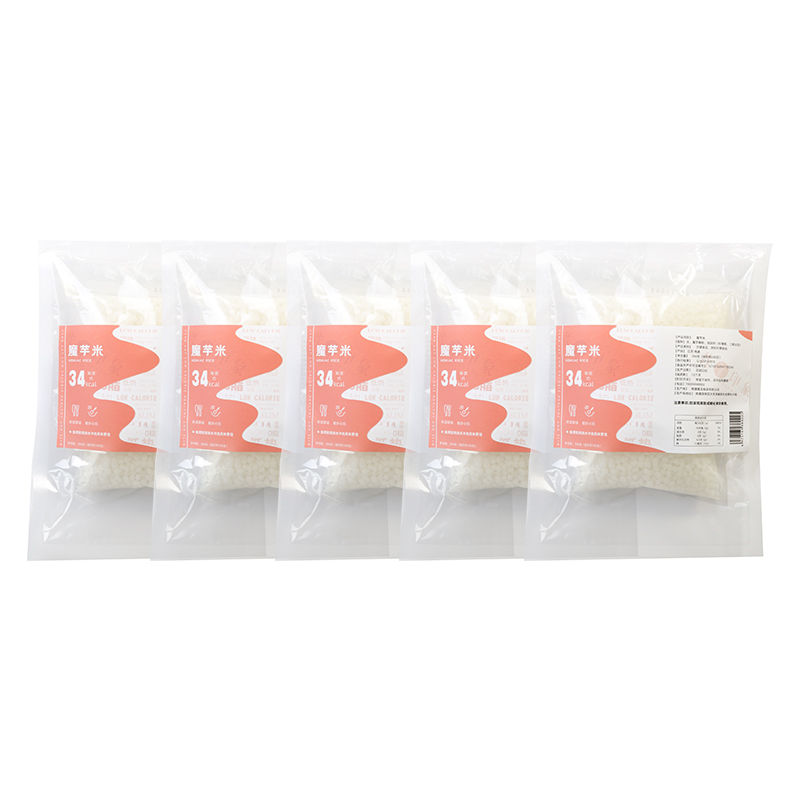 昔日印象魔芋米1200g0脂肪生酮方便免煮米饭低脂魔芋米饭(300g*4袋)
