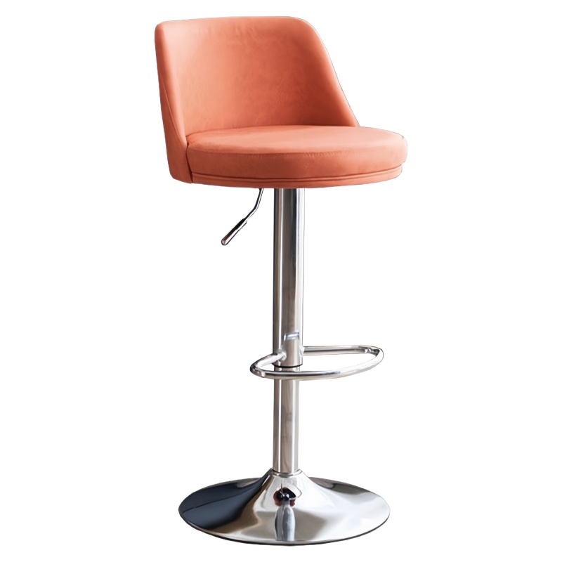 晨磊 高脚椅 棕色 把高清大图