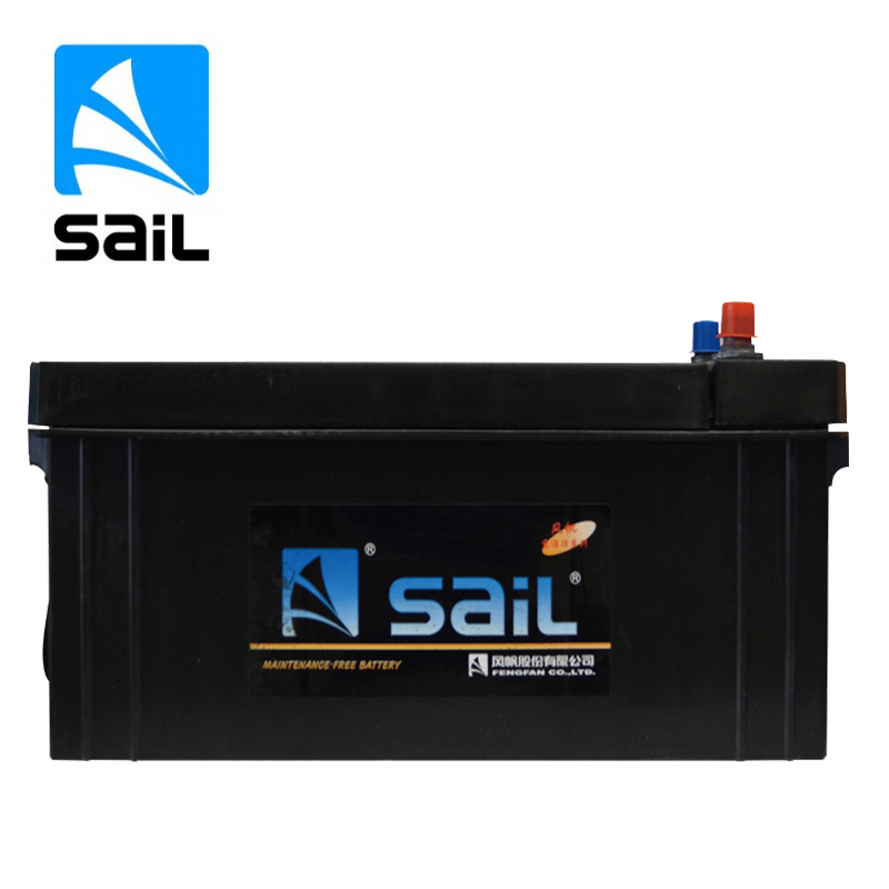 风帆(sail) 蓄电池 以旧换新6-QW-200 大型货运车/叉车/工程机械/外用等 汽车电瓶高清大图