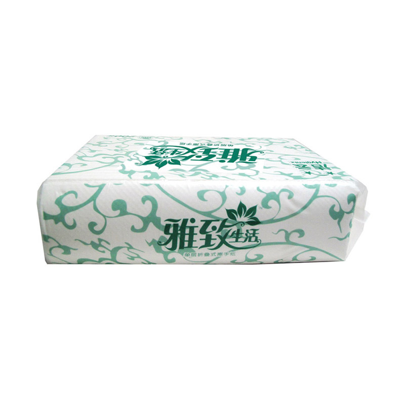 洁云 擦手纸 雅致生活系列 三折*200张4包组合装
