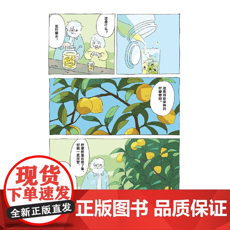 书首刷赠透卡+贴纸+明信片]风之街的两人(全2册) 孤独老人与活力少女短暂相遇 探讨生命意义与情感联结 日式治愈系漫画高清大图
