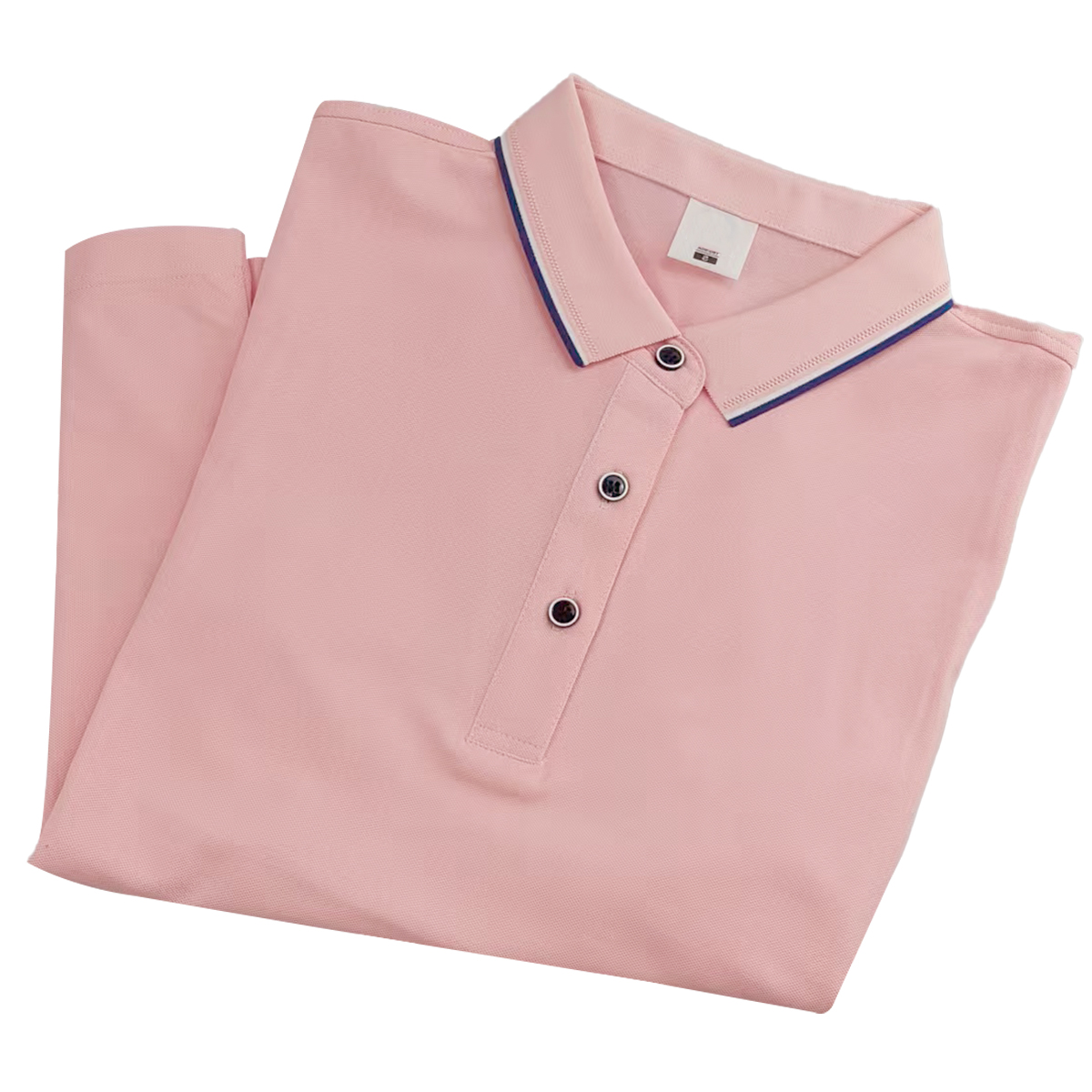 鸽护 短袖POLO定制 blz-粉色 件高清大图