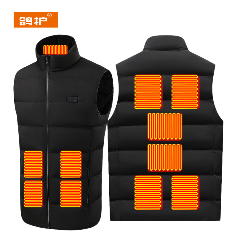 鸽护 发热马甲 MJ605-双控11区 件高清大图