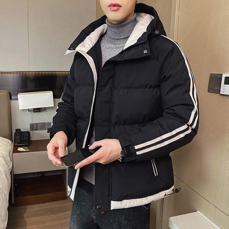 男士羽绒棉服2022冬季新款棉袄潮牌防风保暖棉衣连帽外套