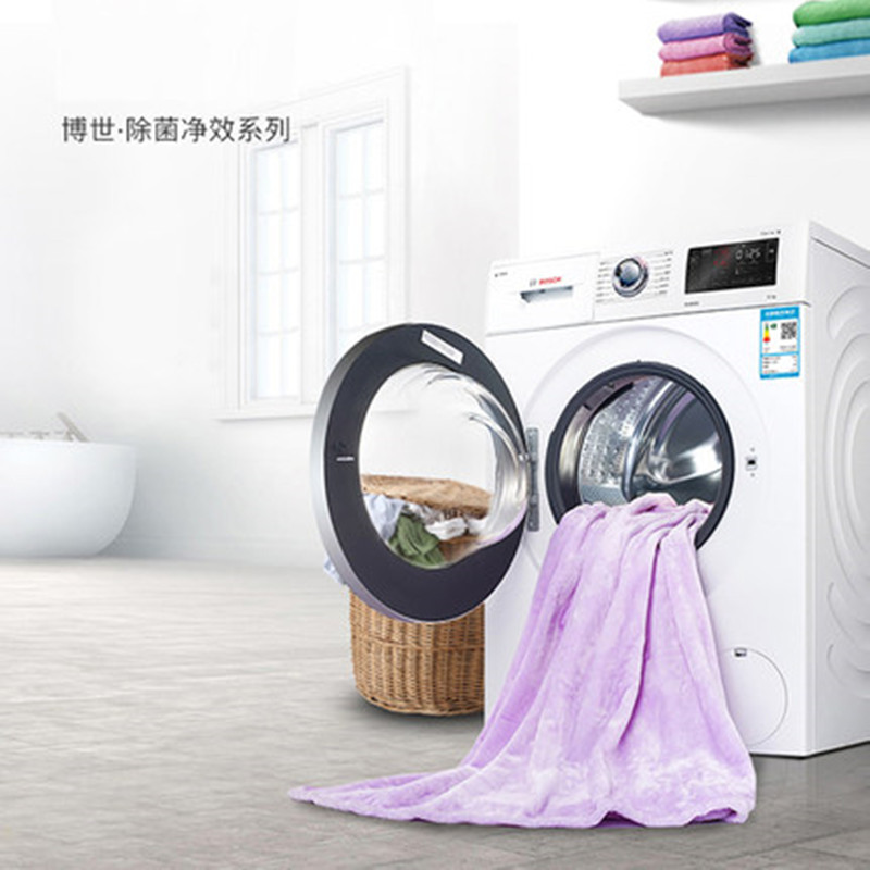 博世 6系 WBUM45101W 10KG中途添衣触控除菌BLDC无刷变频滚筒洗衣机高清大图