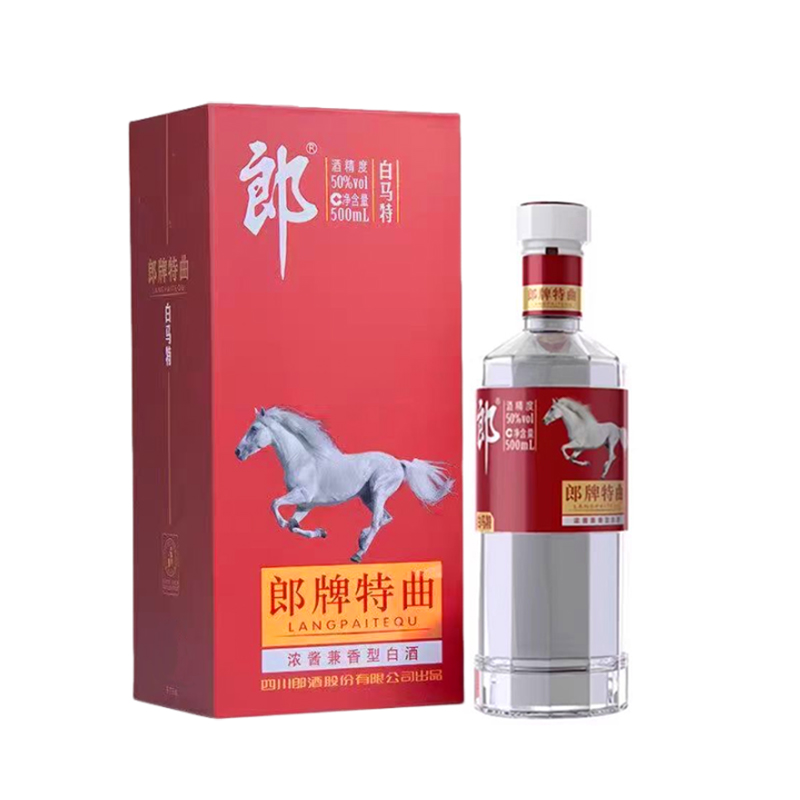 郎酒特曲白马特50度500mL*6瓶 浓酱兼香型白酒高清大图