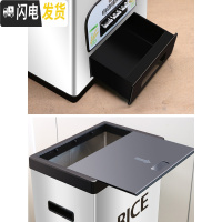 三维工匠计量不锈钢米桶密封智能家用自动出米器米箱50斤装防虫防潮储米缸收纳桶