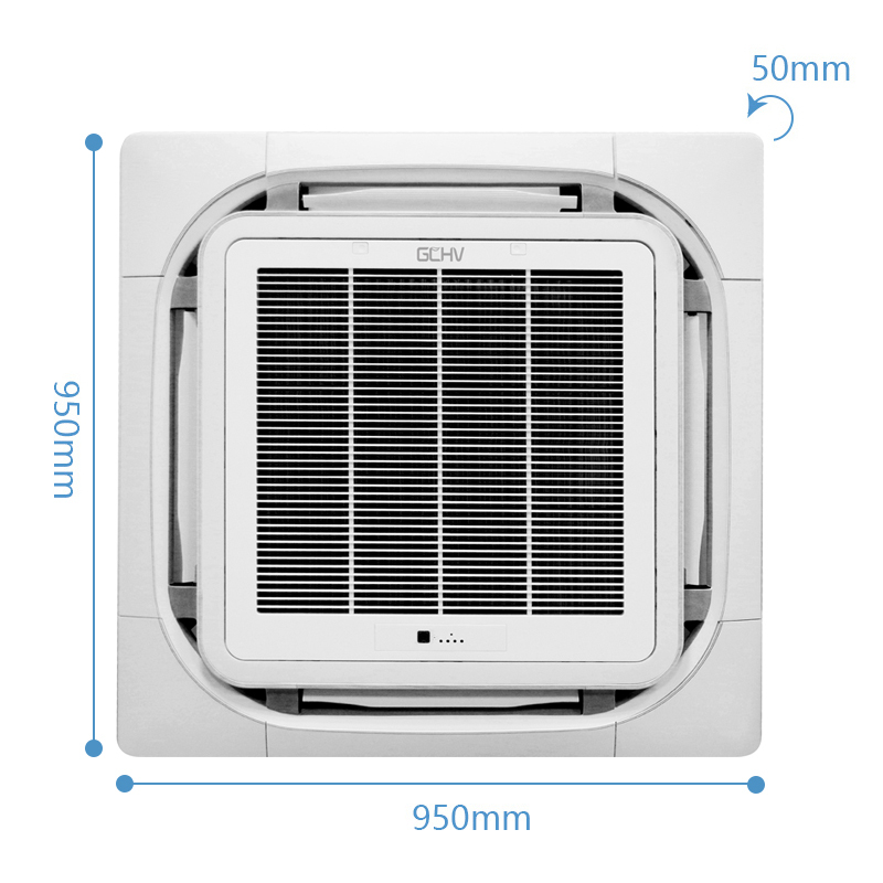 GCHV 5匹单冷380V中央空调 吸顶空调 天花机 商铺用嵌入式 天井机 嵌入机吸顶式