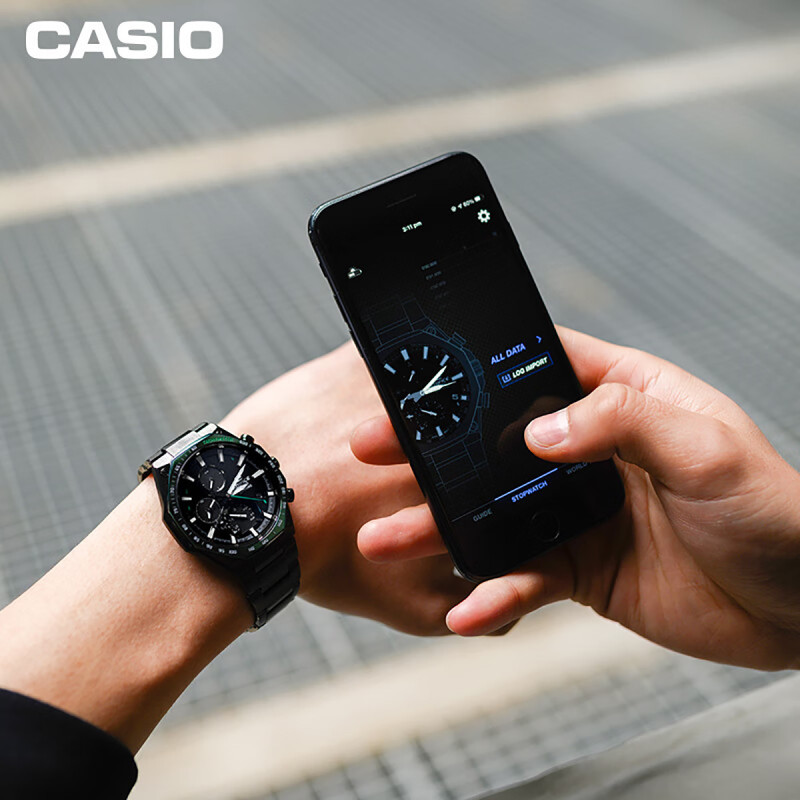 卡西欧(CASIO) EDIFICE 商务男表休闲男士手表智能蓝牙男表