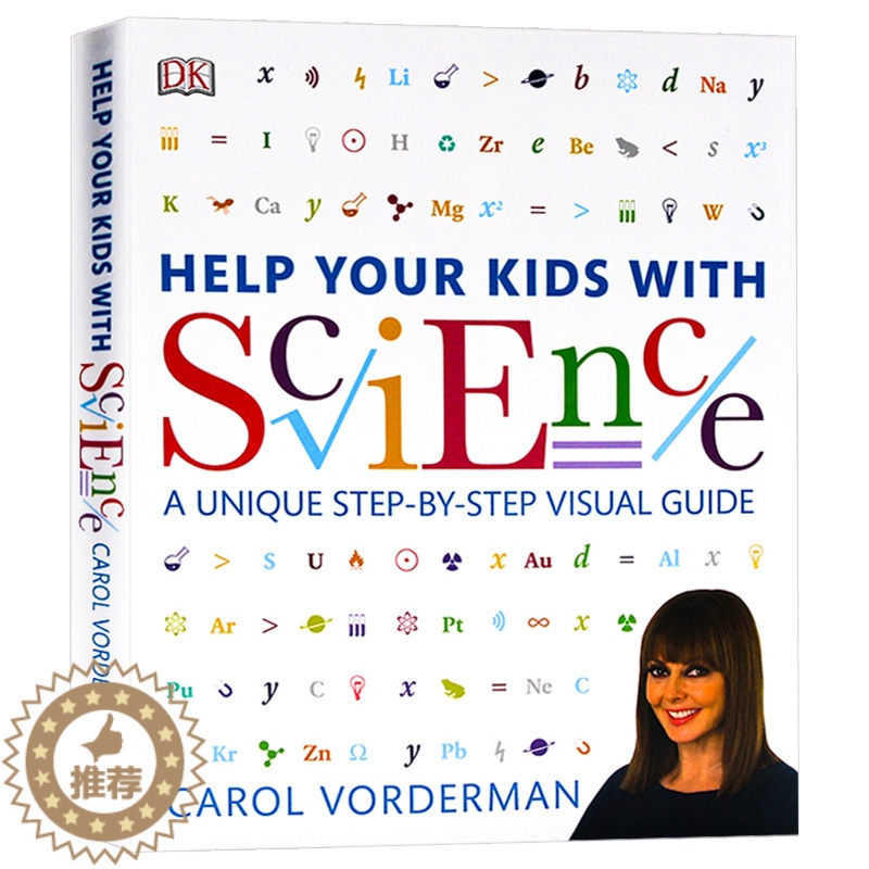 【醉染正版】DK帮助你的孩子学科学 Help Your Kids with Science 英文原版 家庭育儿教辅图解学