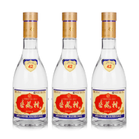 汾酒42度杏花村酒玻瓶475ml*3瓶 清香型山西特产国产白酒