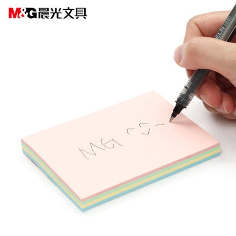 晨光 M&G 优事贴多彩自粘便条纸 YS-11 AS34D1011