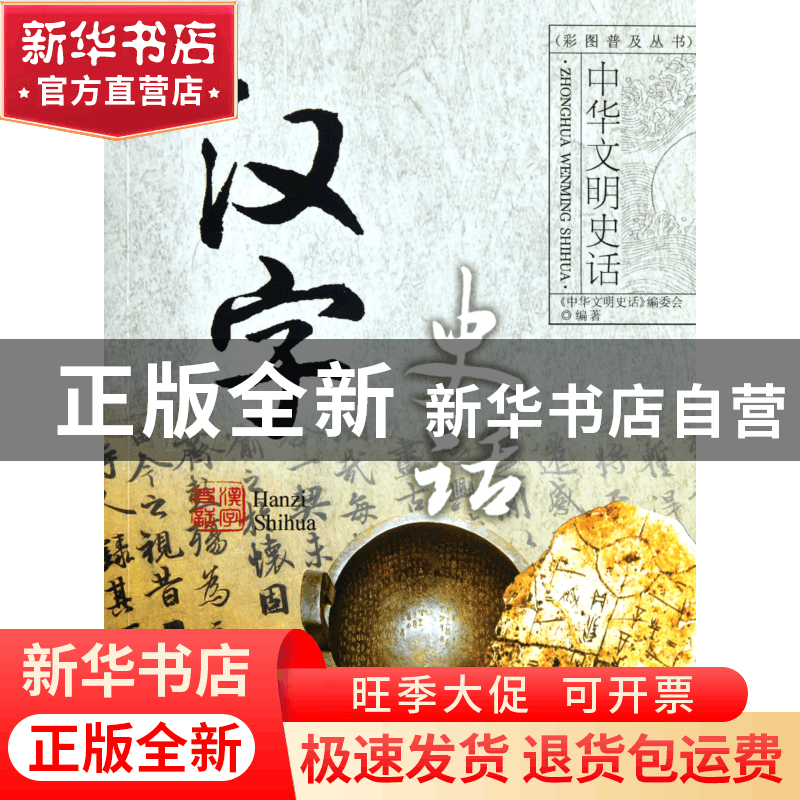正版 汉字史话/中华文明史话彩图普及丛书 王鼐|主编:龚莉 中国大图片