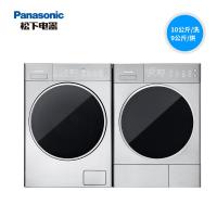 Panasonic/松下热泵式烘干机10+9KG洗烘套装洗衣机滚筒L169+9095T