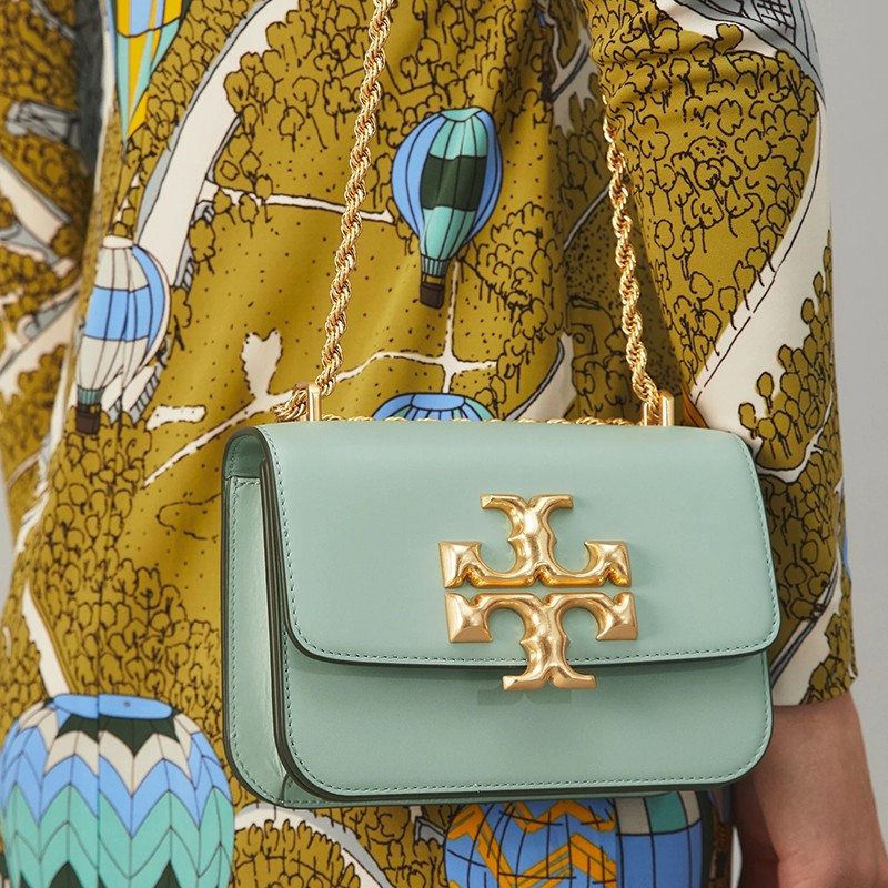 toryburch汤丽柏琦女包eleanor小号经典双t走秀款链条包女士单肩斜