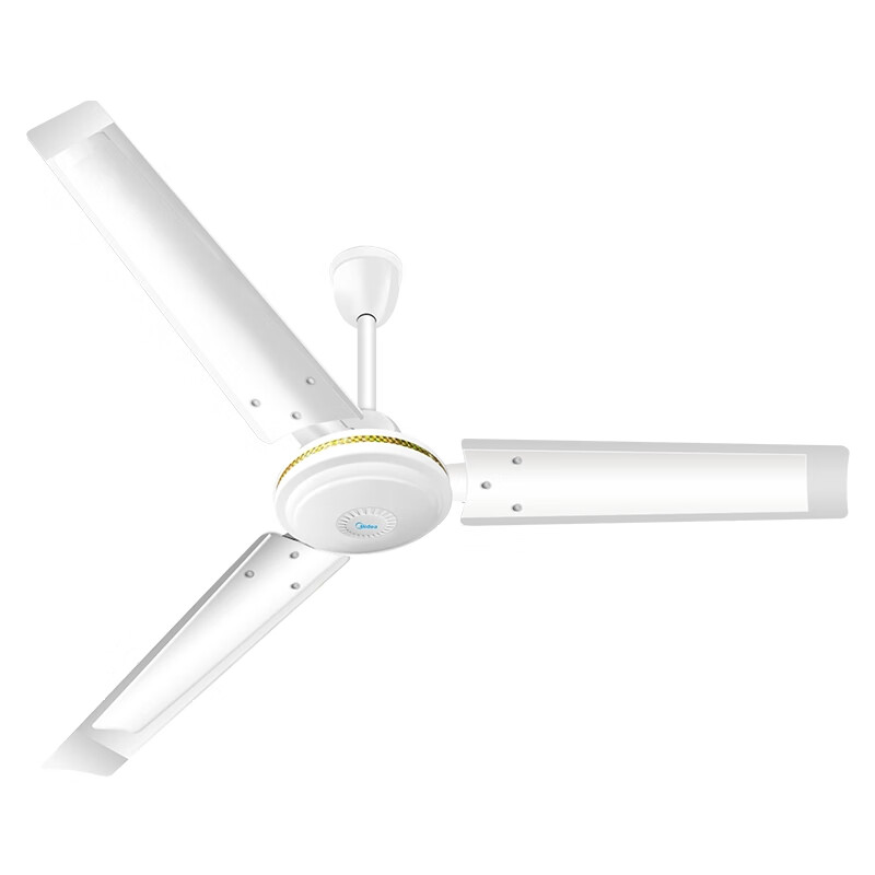 美的(Midea)吊扇工业电风扇48寸纯铜电机客厅楼顶扇轻音铁叶大风力宿舍工厂吸顶扇 FC120-BA高清大图