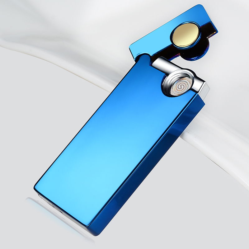 jobon中邦个性usb打火机充电超薄防风钨丝电子点烟器定制刻字