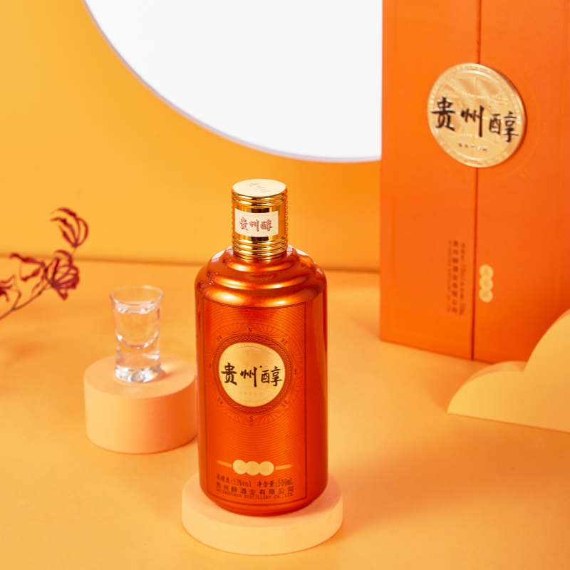 53度500ml贵州醇酱酒真窖藏*4瓶整箱装高清大图