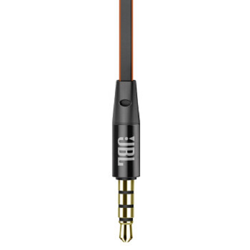 JBL 立体声入耳式耳机耳麦 T180A 游戏耳机 黑/银/红/粉/黑