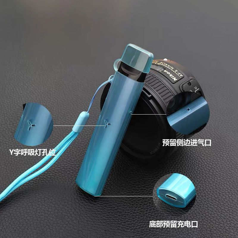 透明白 yoooz柚子透明保护套丫OOZ一二代套装防丢挂绳yoz防摔硅胶防尘壳