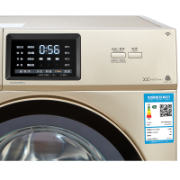 【99新】小天鹅(Little Swan) TG100V20WDG 10公斤大容量全自动滚筒洗衣机 变频节能 家用 金色