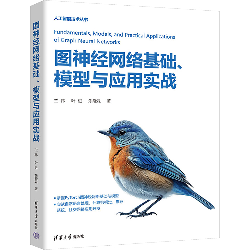 正版新书】图神经网络基础、模型与应用实战兰伟,叶进,朱晓姝 著9