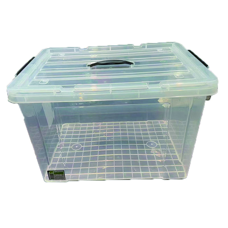 润泰博源 RTBY-6652 61.5*43*33cm 收纳箱 (计价单位:个) 透明色高清大图