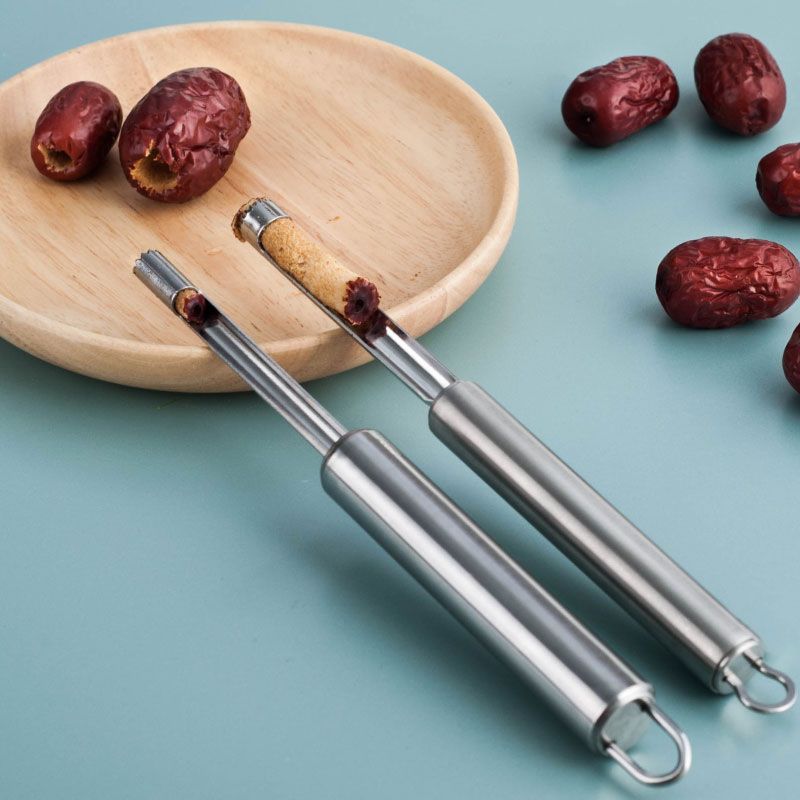 山楂去核器工具304不锈钢糖葫芦专用新款红枣取核扣籽取心器4件套