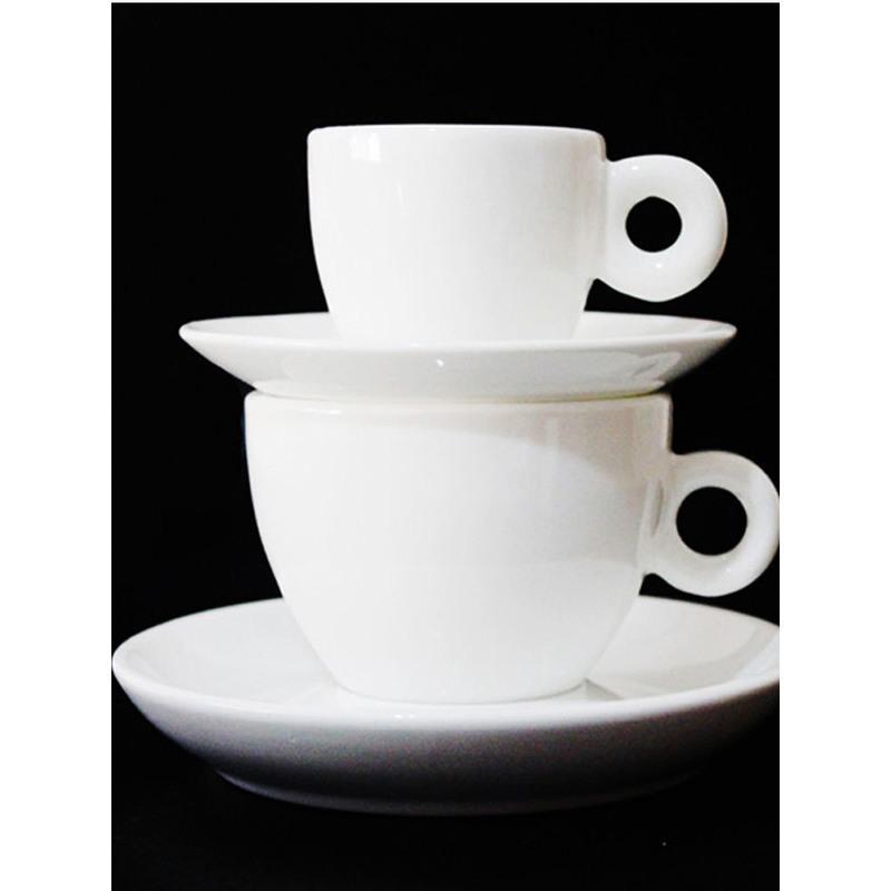 欧式小奢华简约浓缩意式咖啡杯碟卡布奇诺拿铁杯卡布奇诺杯210毫升