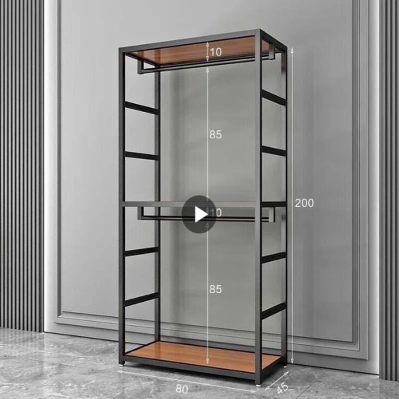衣架 “金属 落地式85*45*2.5 隔板厚度1.6cm”高清大图