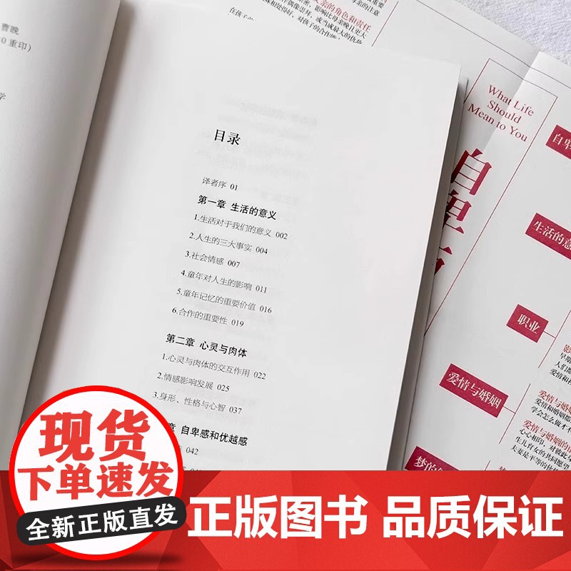 自卑与超越 阿德勒正版 完整全译本 曹晚红原版直译 社会心理学与生活入门基础书籍人性的弱点卡耐基乌合之众墨菲定律书排行榜高清大图