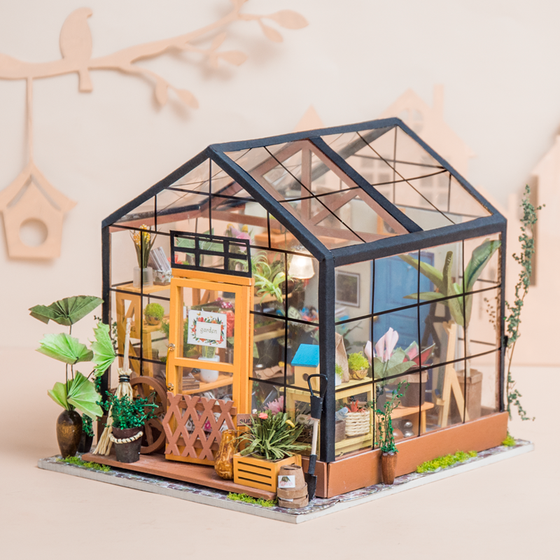 若来 DIY小屋西蒙的时光咖啡店 DG109