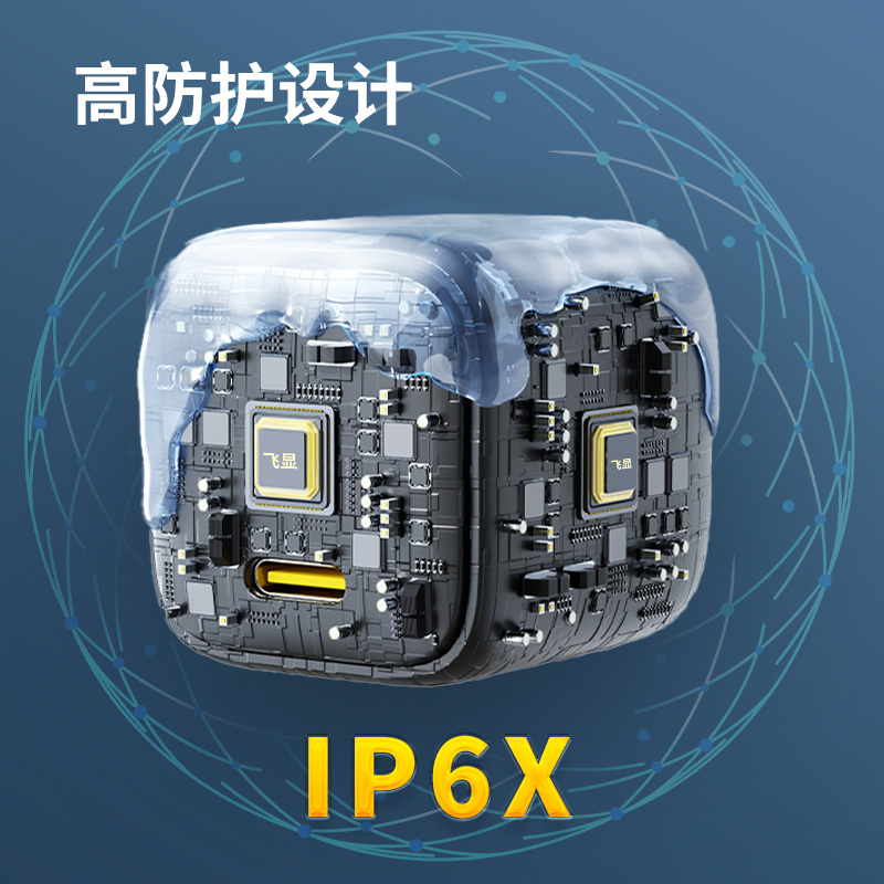 飞显 LED显示屏户外全彩P2.5无缝拼接广告走字屏 FX-LHDWP2.5L(平方米)高清大图