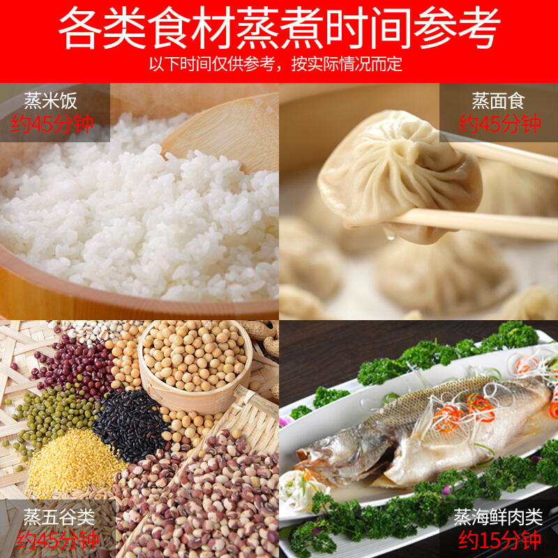 睿美(Ruimei) 商用蒸饭机 蒸饭柜 蒸饭车 蒸饭箱 全发泡蒸箱多功能蒸箱 6盘半自动电热款
